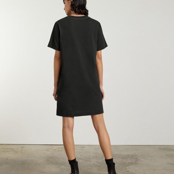 Everlane Women's Organic Cotton Weekend Tee Dress in Black, Size Small - Picture 10 of 14